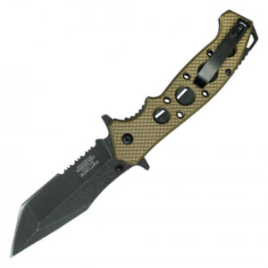 WARTECH - 8.25" Textured Desert Pocket Knife