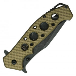 WARTECH - 8.25" Textured Desert Pocket Knife