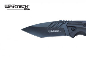 Wartech 8 1/8" Tanto Point Blade Pocket Knife W/ Seatbelt Cutter & Glass Breaker 