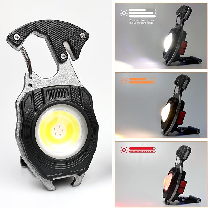 MAKDAK KEYCHAIN RECHARGEABLE FLASHLIGHT